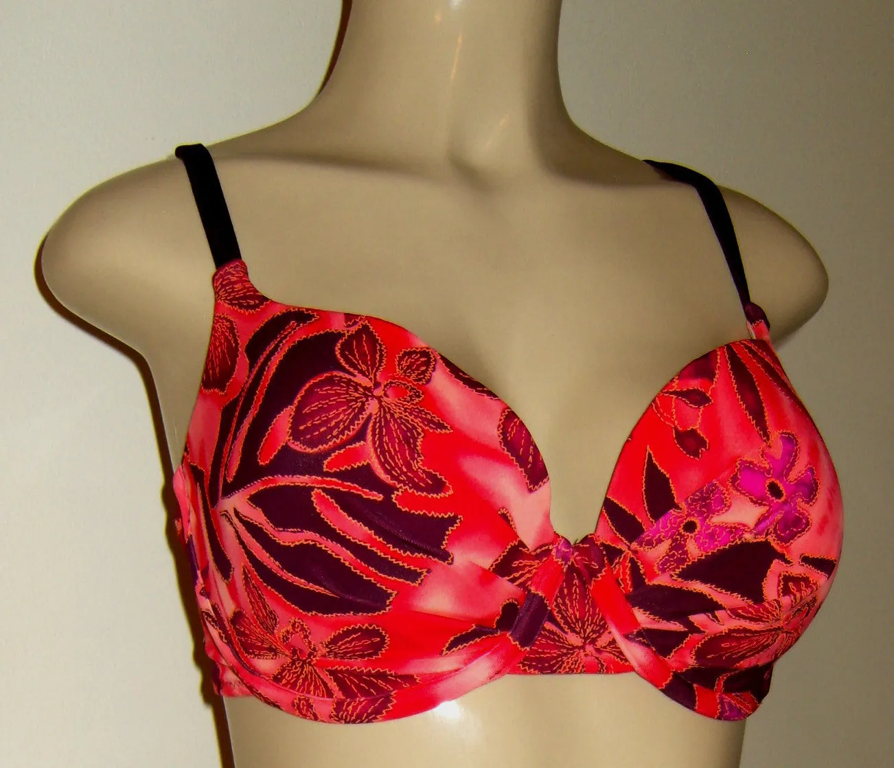 Push up underwire swimwear tops