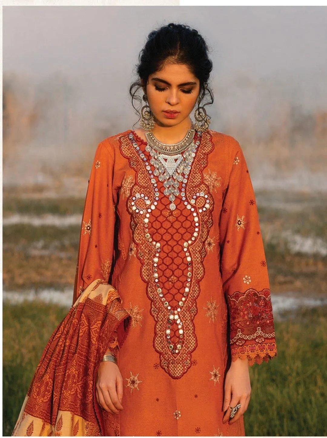 Qalamkar Luxury Shawls Collection/KS-07