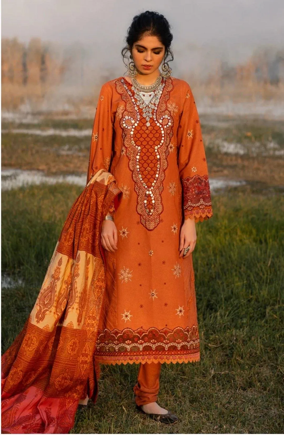 Qalamkar Luxury Shawls Collection/KS-07