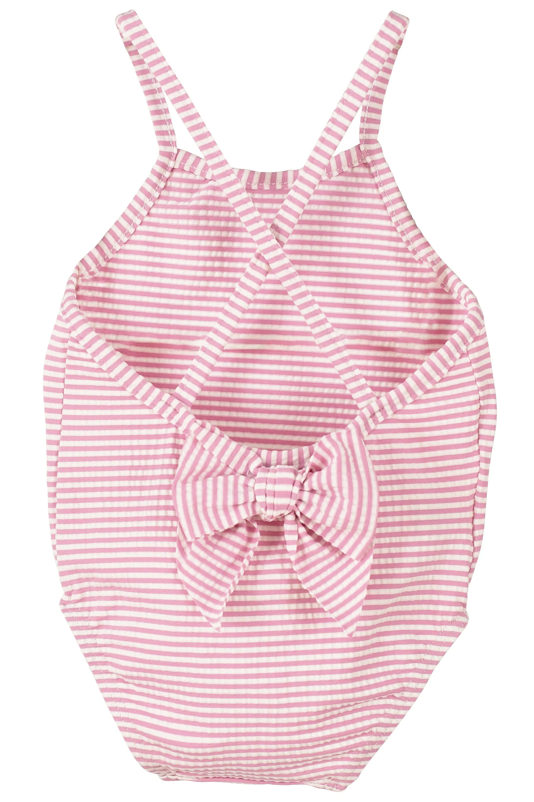 "Cali" Striped Swimming Costume