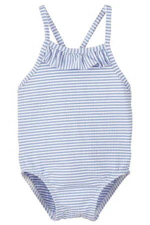 "Cali" Striped Swimming Costume