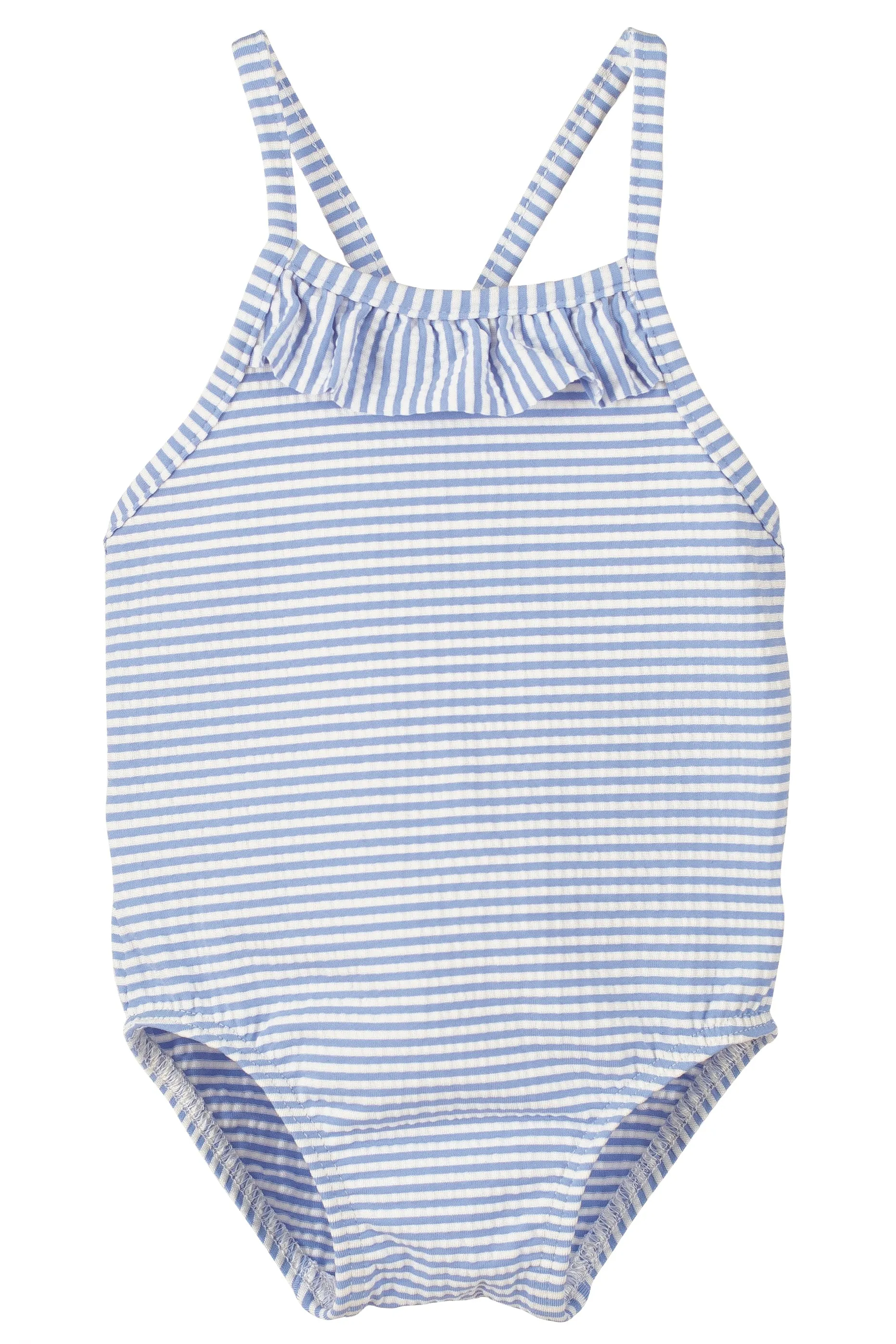 "Cali" Striped Swimming Costume