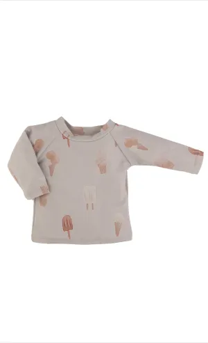 "Indie" EXCLUSIVE minimono.ca x current tyed upf 50  long sleeve rashguard