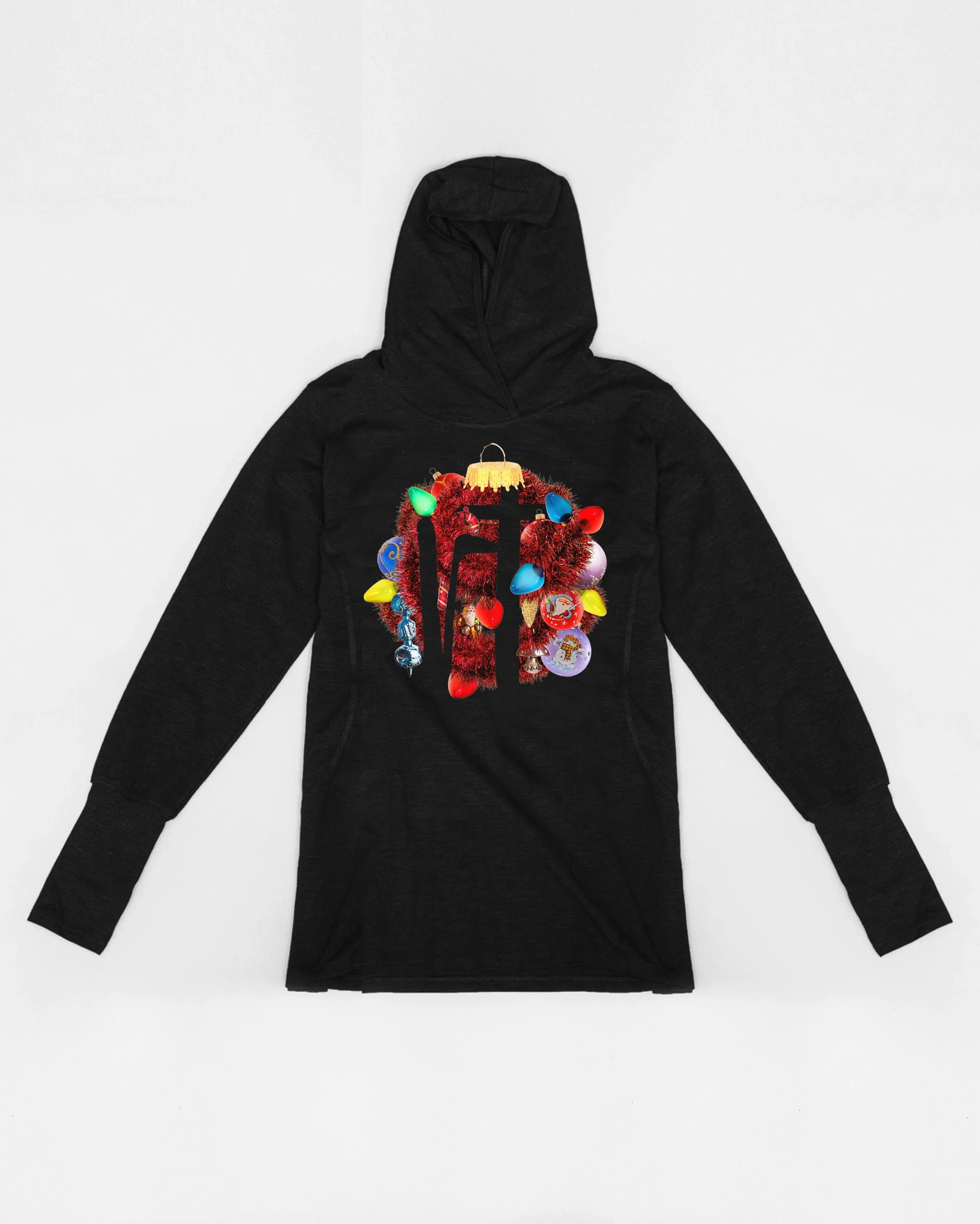 Raw Threads Logo Ugly Christmas Sweater