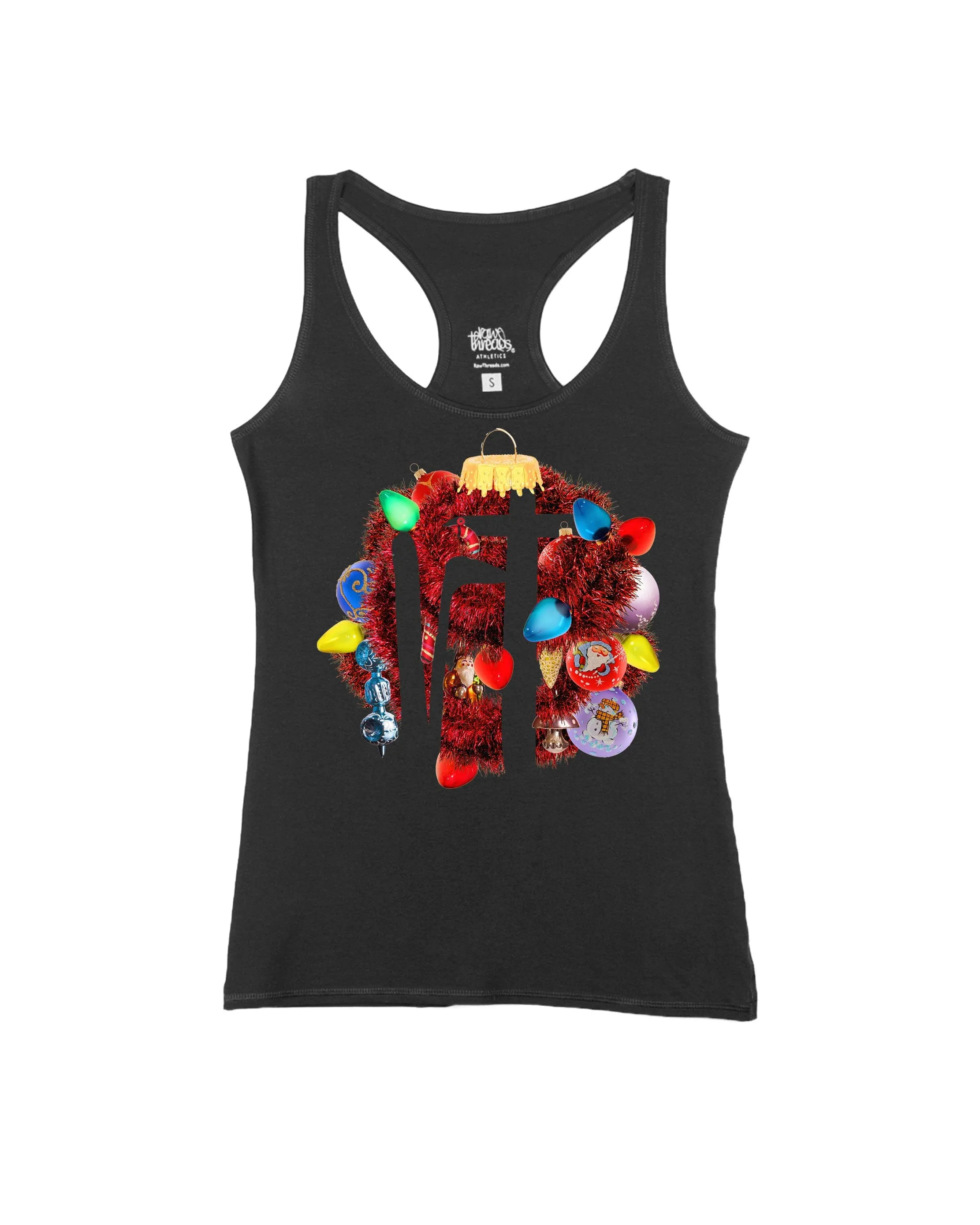Raw Threads Logo Ugly Christmas Sweater