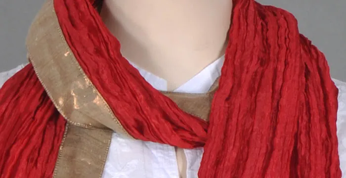 Red Stole with Golden Border