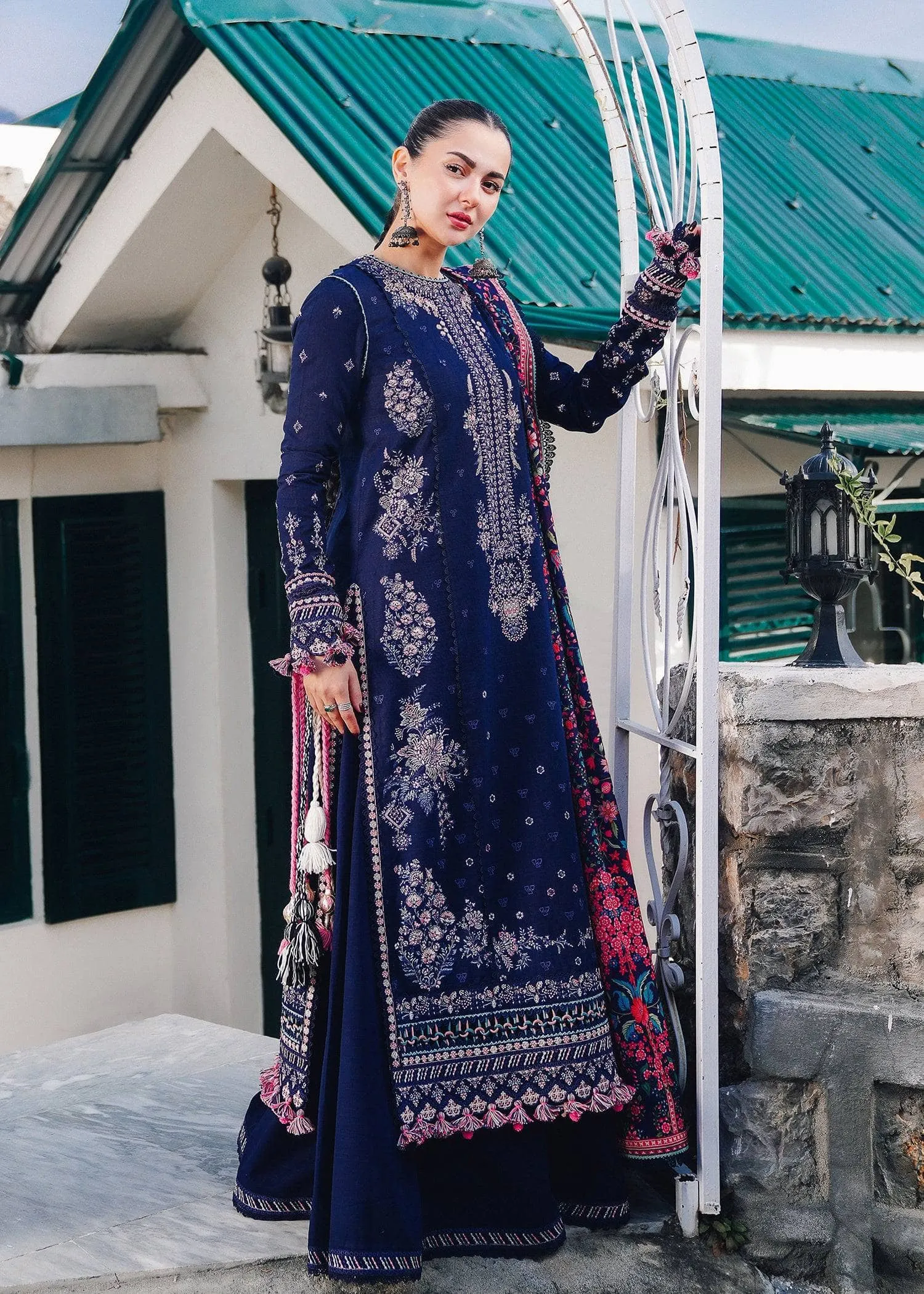 Restocked/Hussain Rehar Winter Shawls/Barq