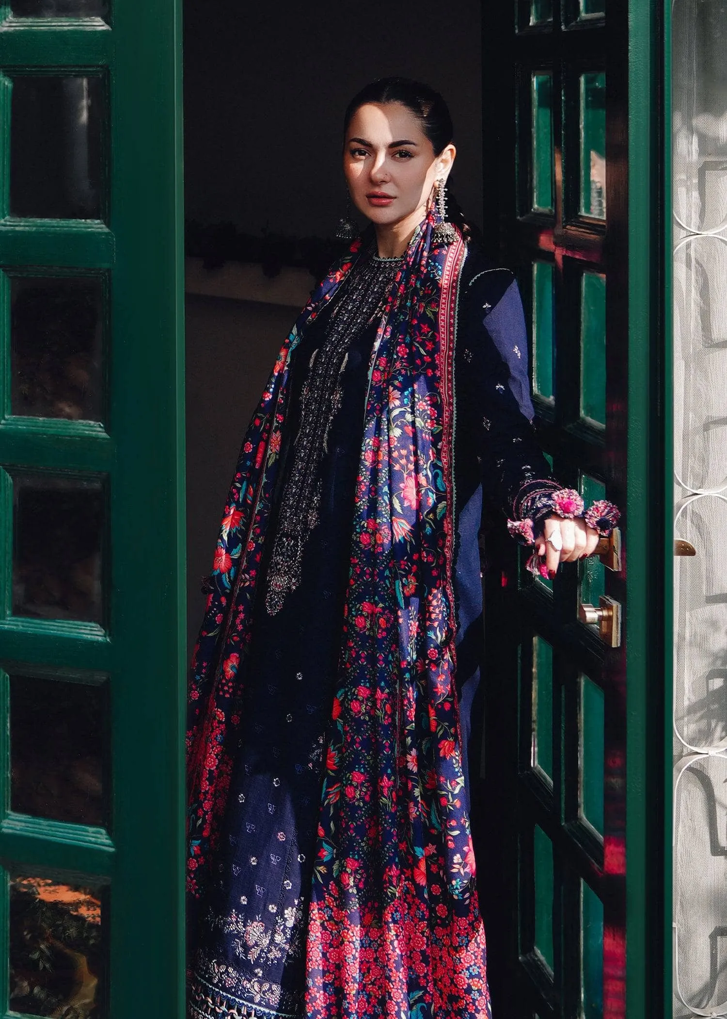 Restocked/Hussain Rehar Winter Shawls/Barq
