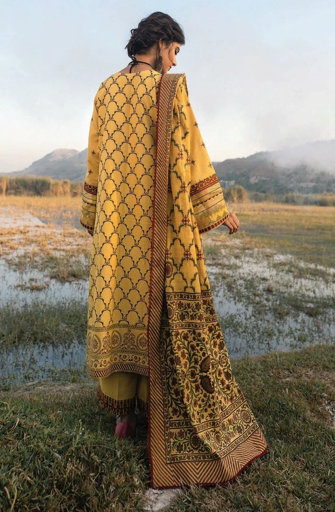 Restocked/Qalamkar Luxury Shawls Collection/KS-02