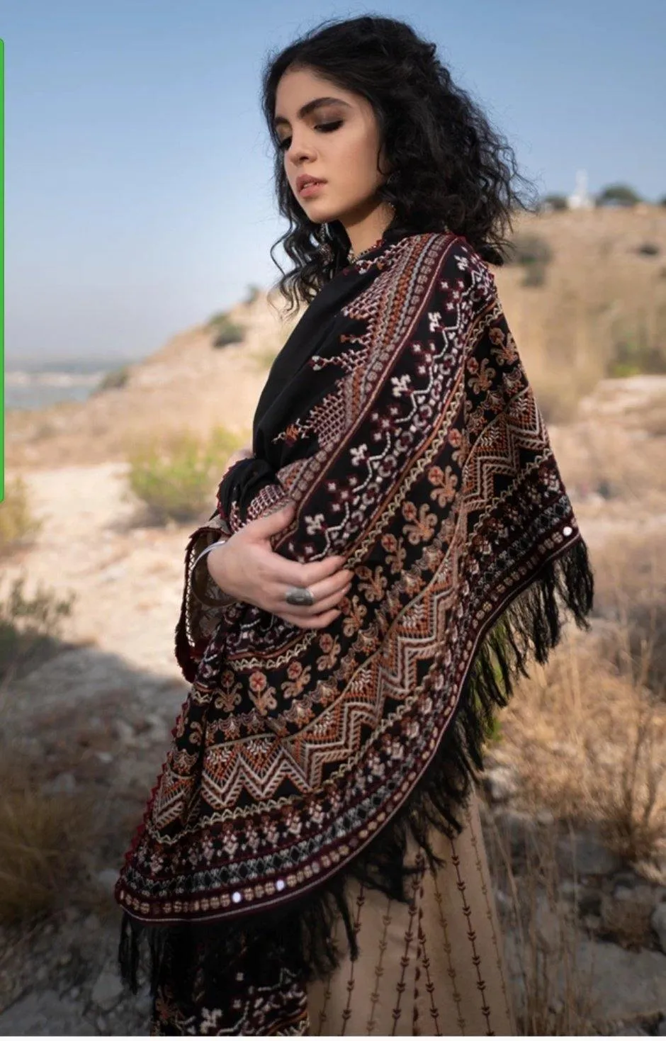 Restocked/Qalamkar Luxury Shawls Collection/KS-08