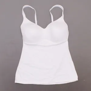 Rhonda Shear Everyday Molded Cup Camisole White Large