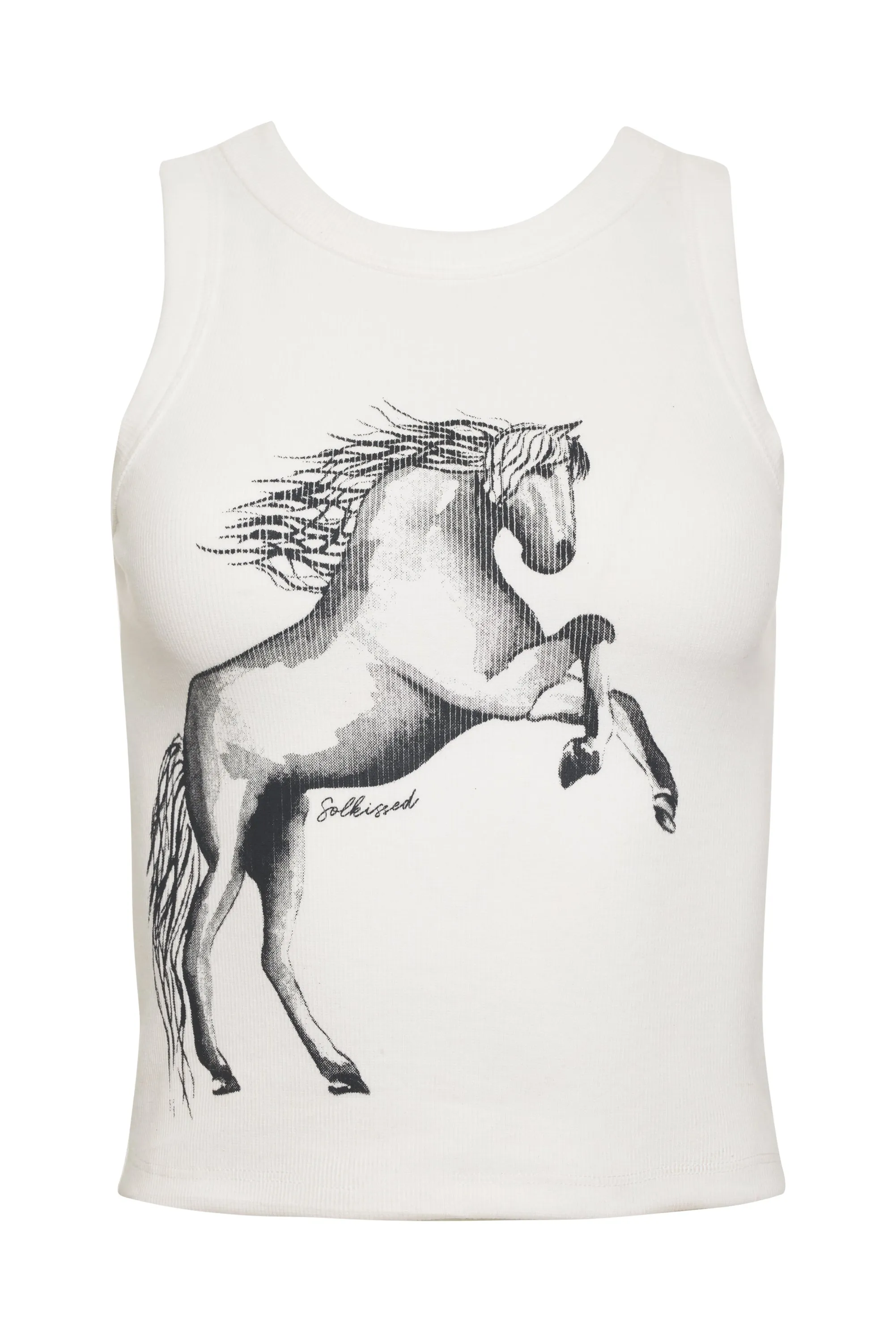 Ribbed Tank Top - Caballo de Paso