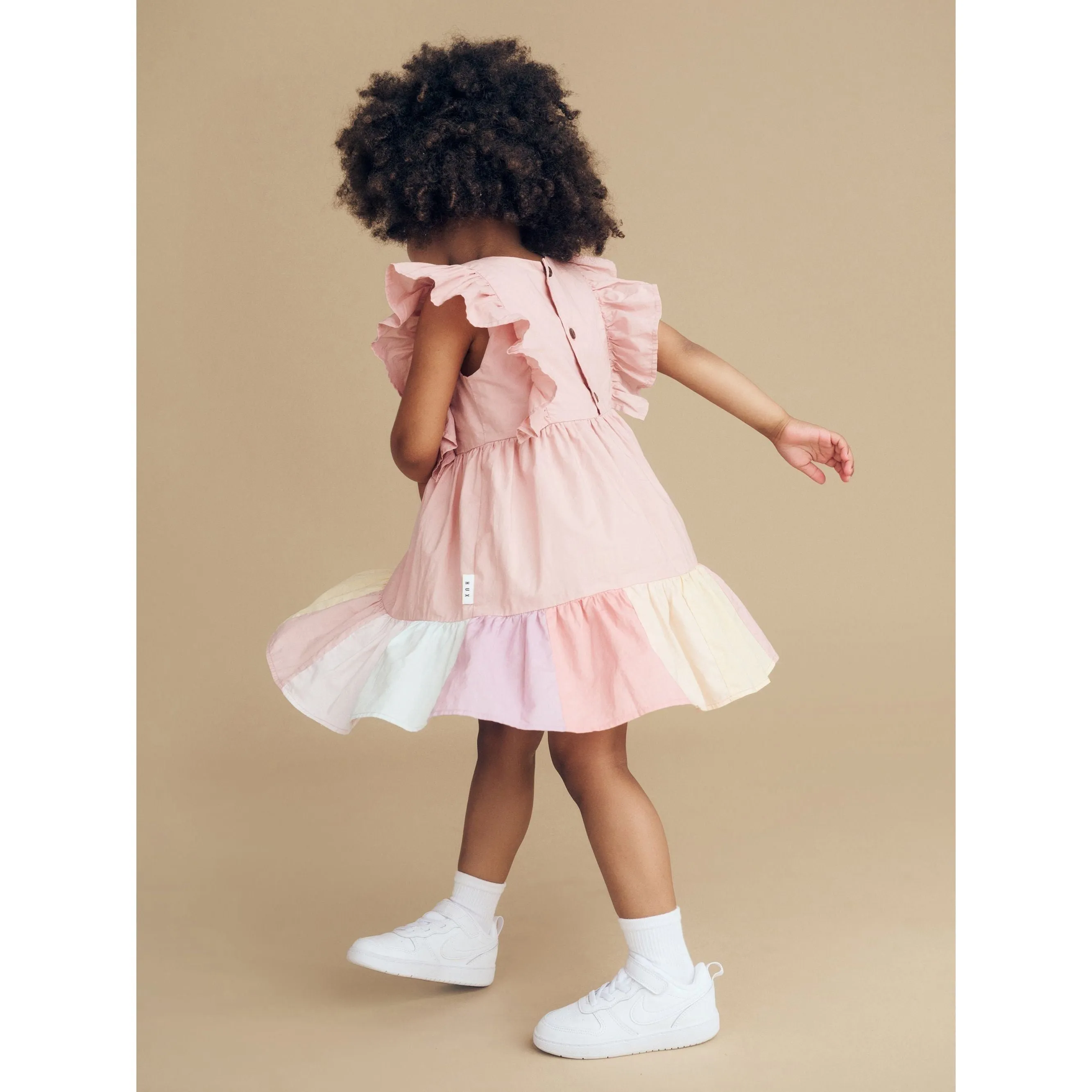 Riley Rainbow Hem Dress