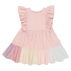 Riley Rainbow Hem Dress
