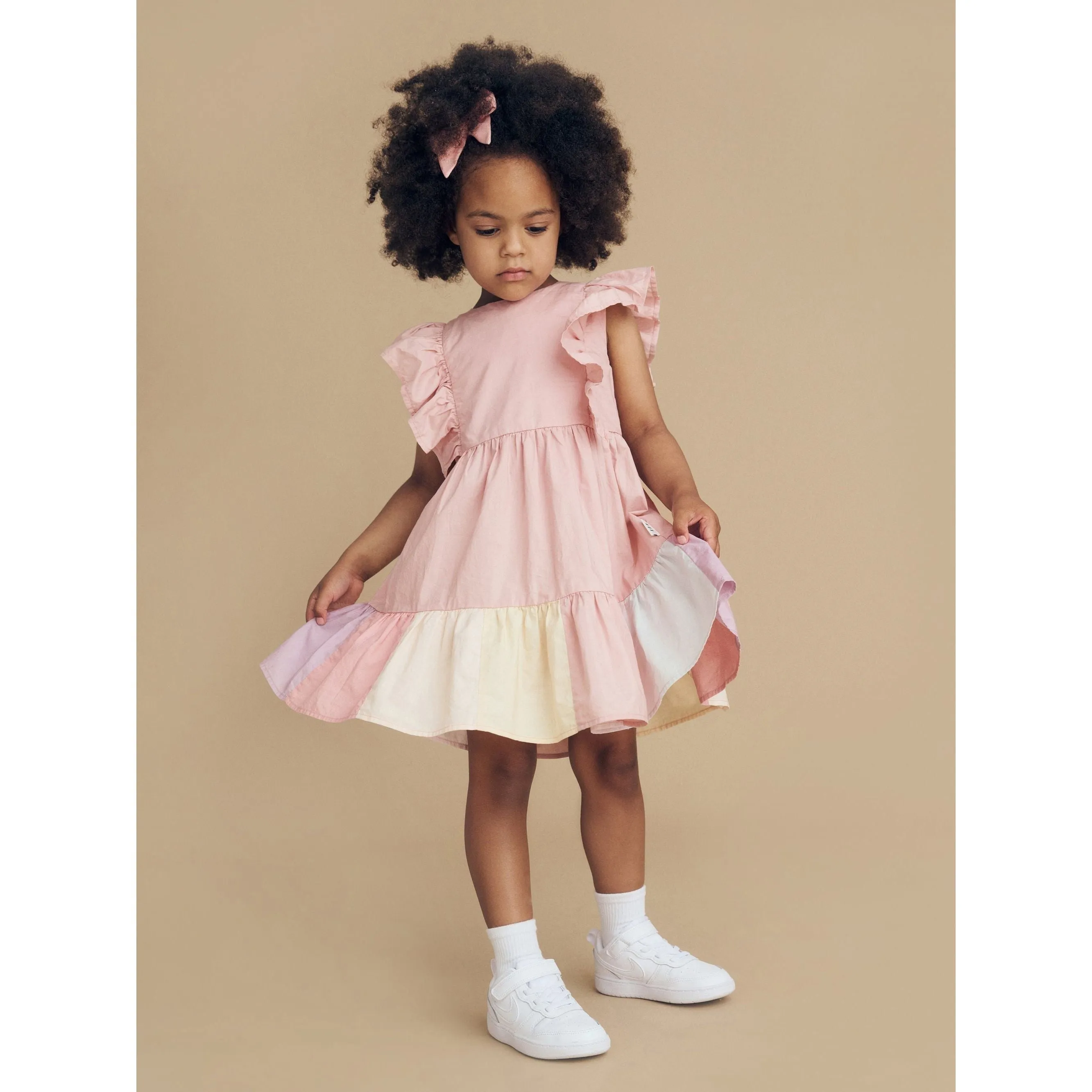Riley Rainbow Hem Dress