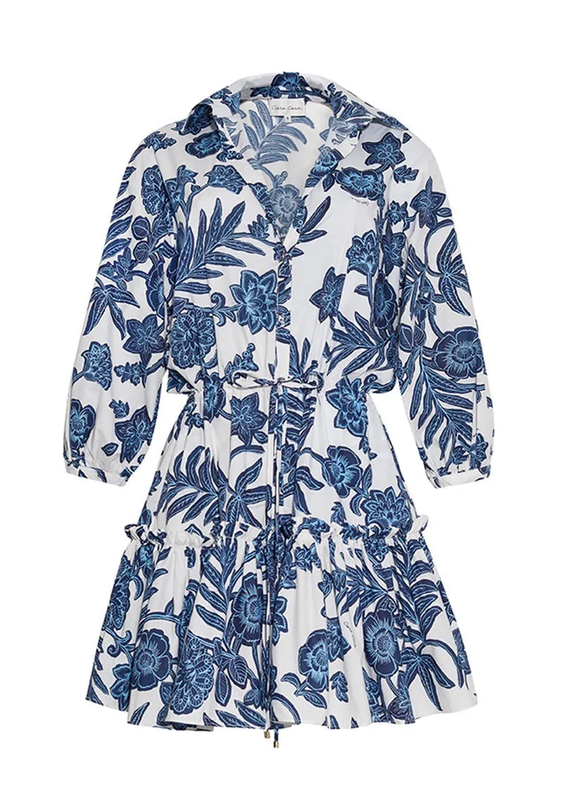 Robin Dress (Anna Floral Ivory)