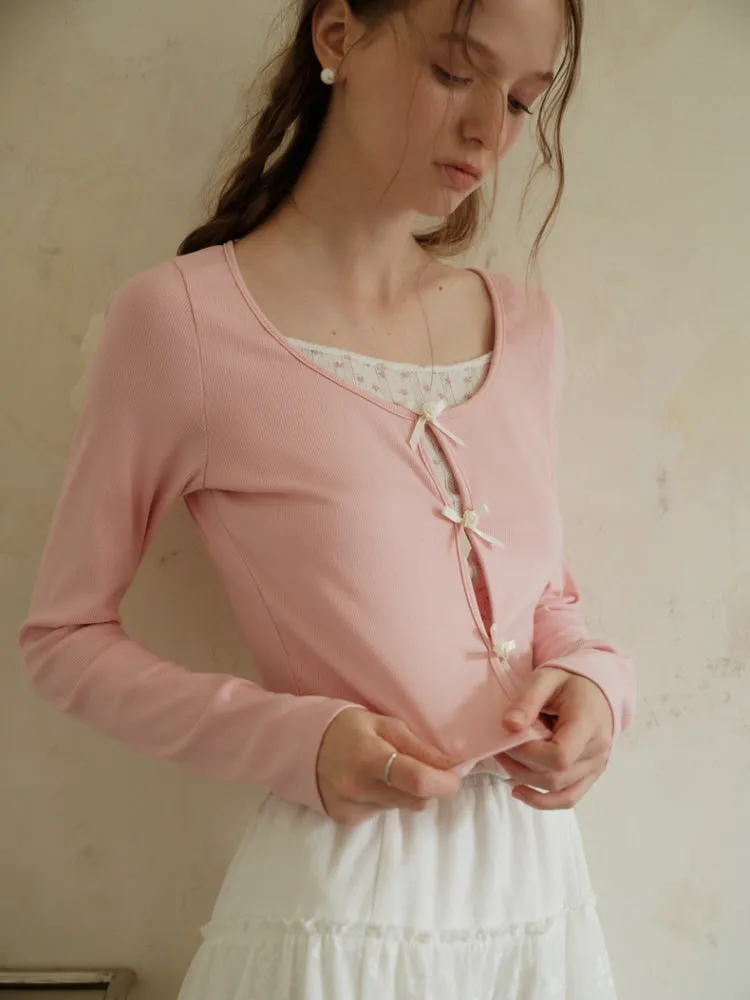 Romantic Ribbon Twin Set