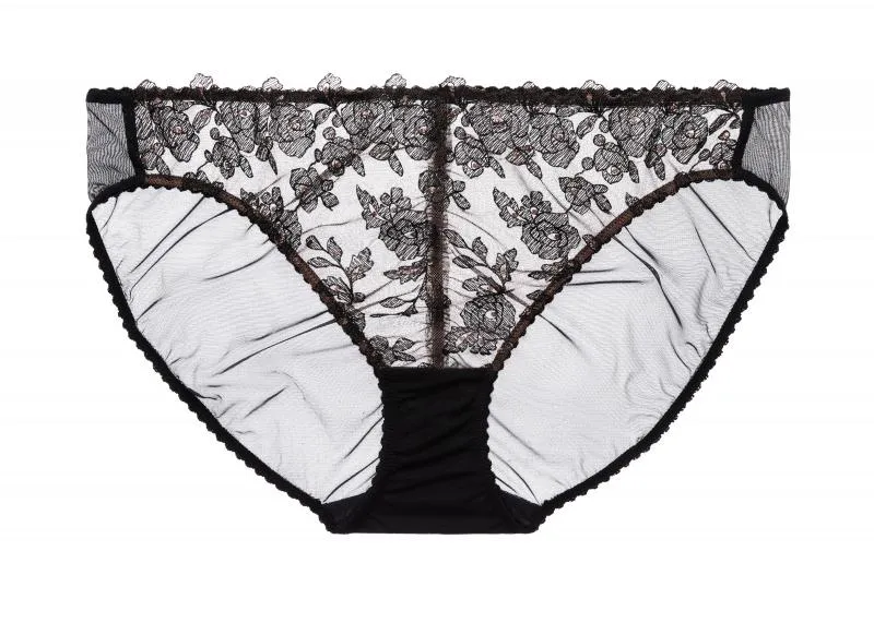 Rose Glambition Bikini - Black -