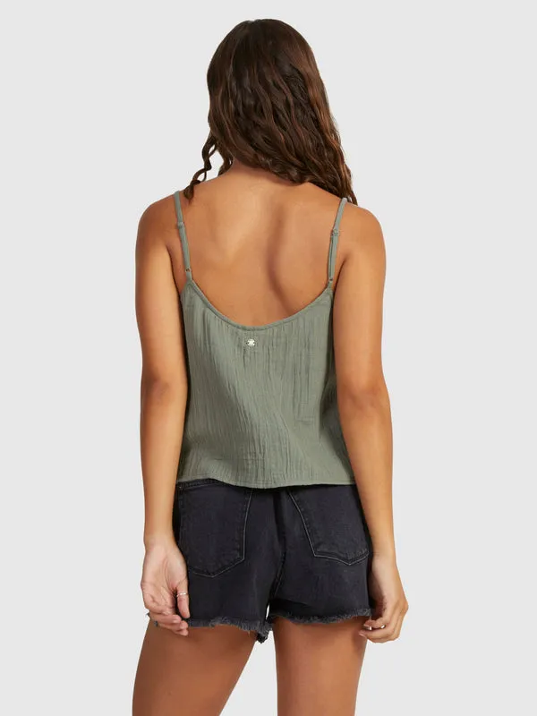 Roxy Santorini Cami II AGAVE GREEN