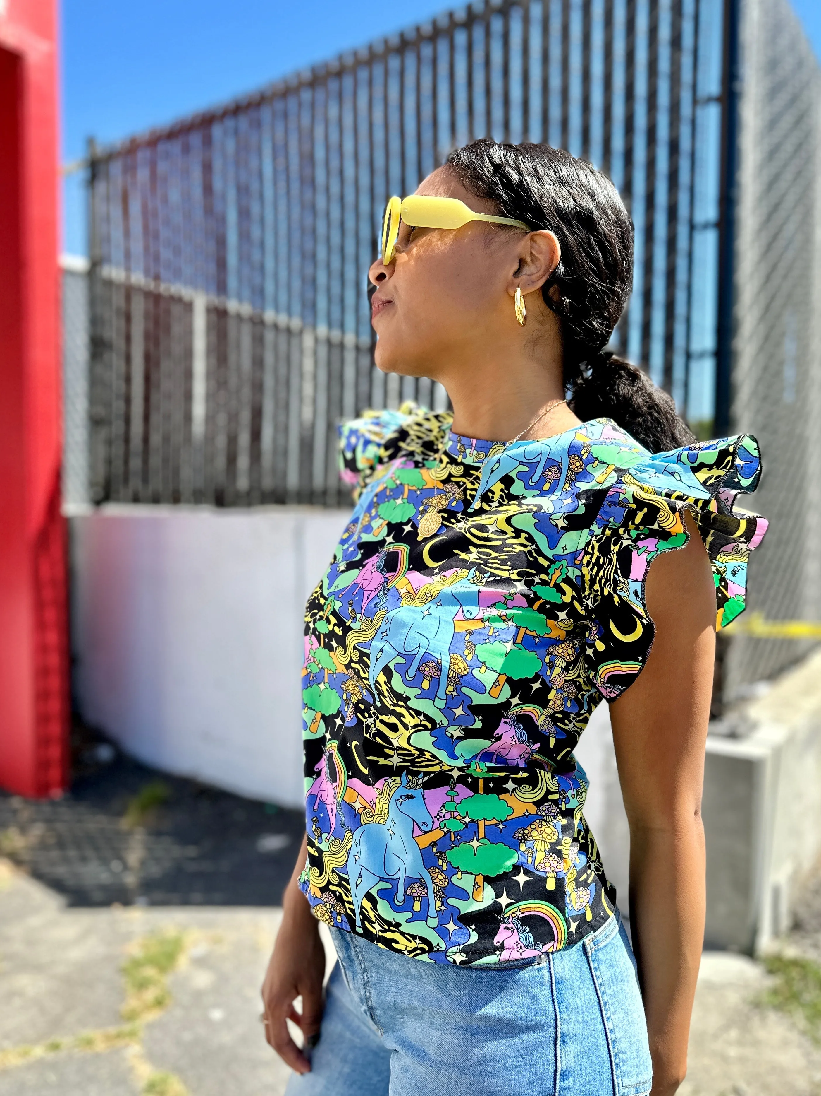 Ruffle Top Unicorn