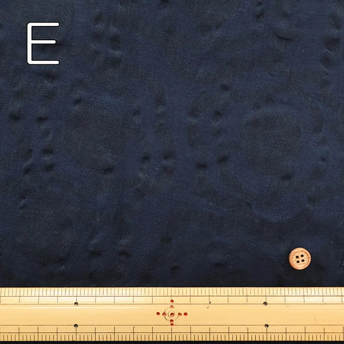 Salt-Shrunk Cotton Single Gauze Fabric - Flower
