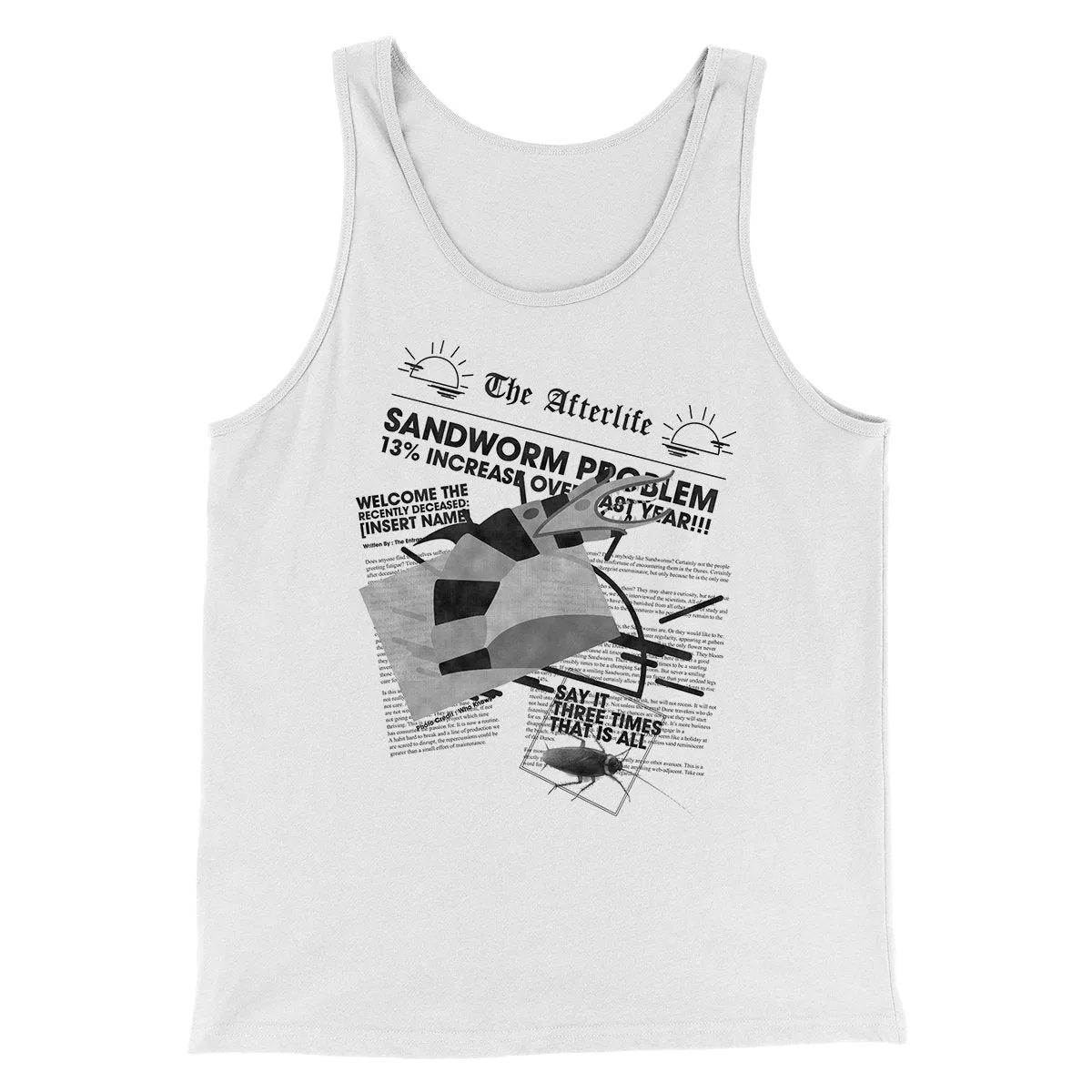 Sandworm Problem Increases Men/Unisex Tank Top