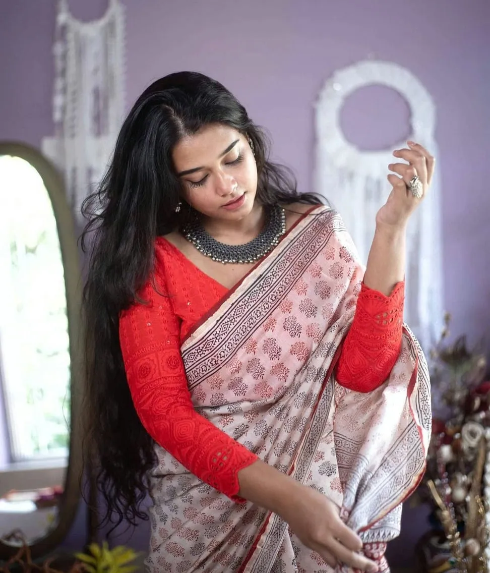 Scarlet Shell Blouse