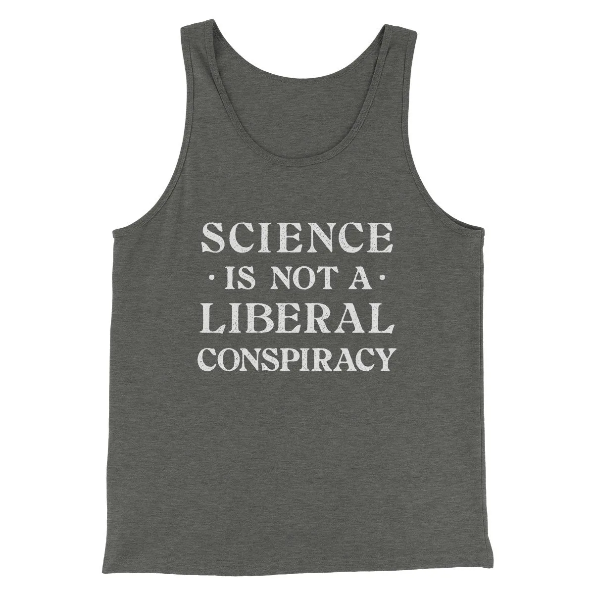 Science Is Not A Liberal Conspiracy Men/Unisex Tank