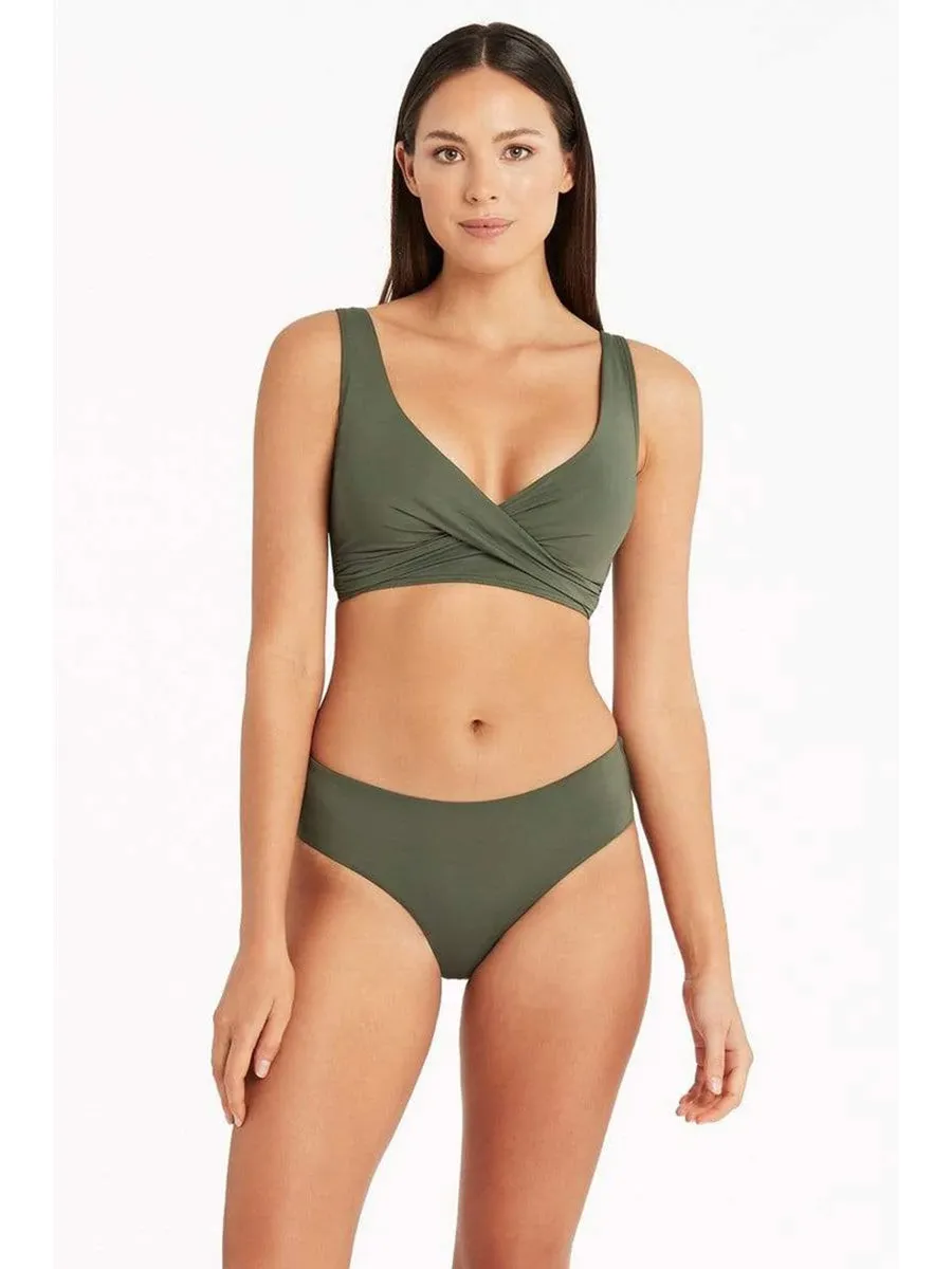 Sea Level Eco Essentials Cross Front Top