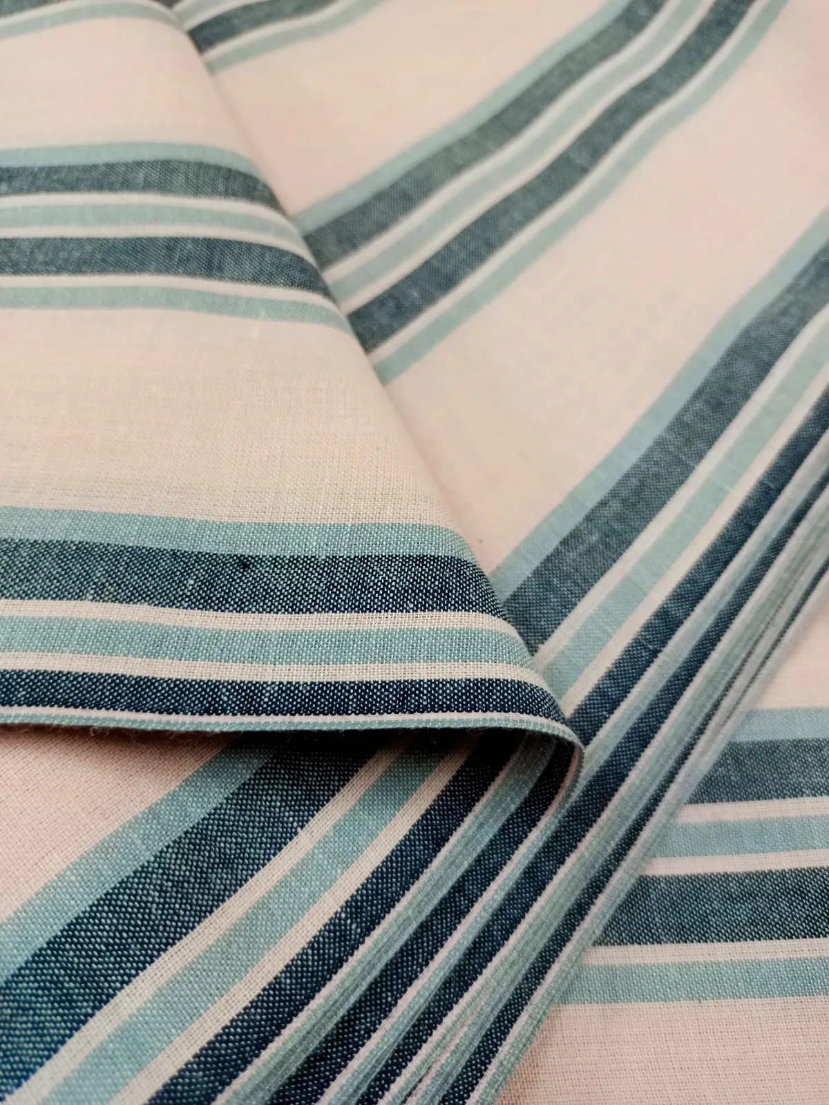 Semi Handloom Pure Cotton Fabric