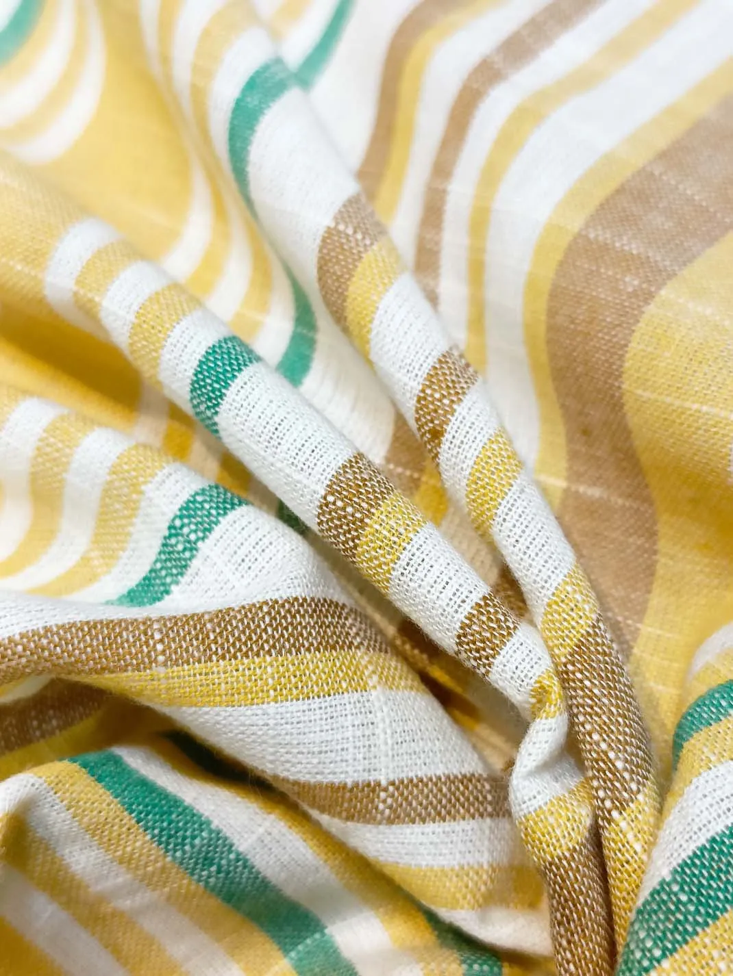 Semi Handloom Pure Cotton Fabric