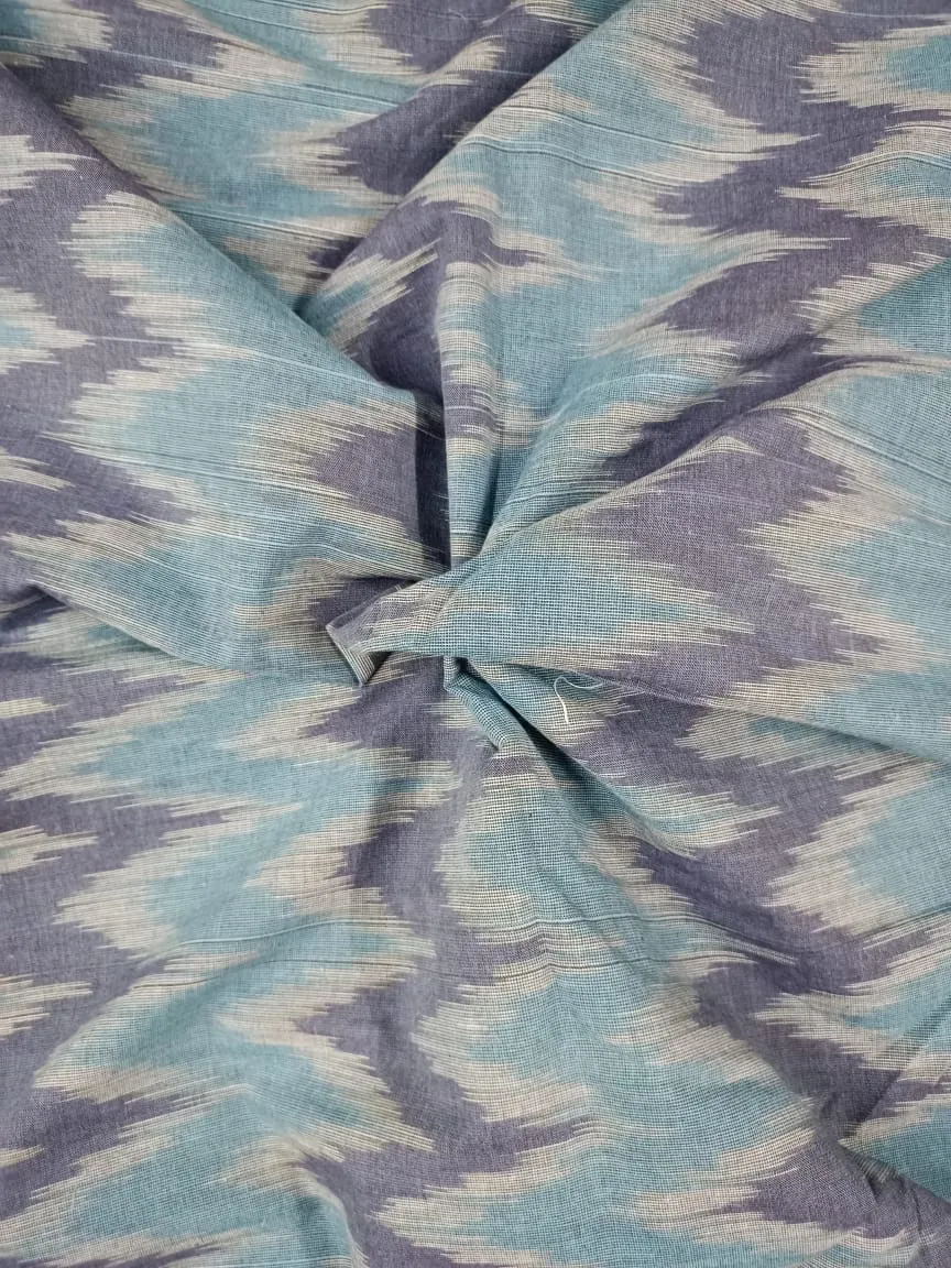 Semi Handloom Pure Cotton Fabric