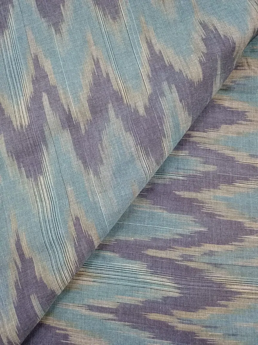 Semi Handloom Pure Cotton Fabric