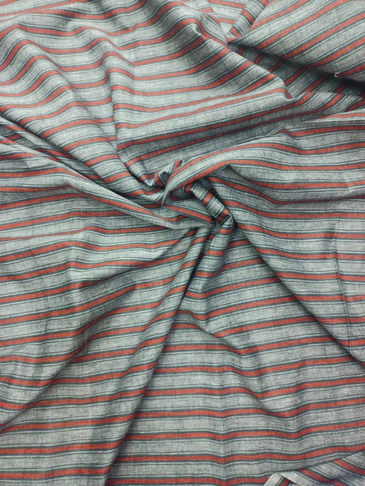 Semi Handwoven Handspun Pure Cotton Fabrics