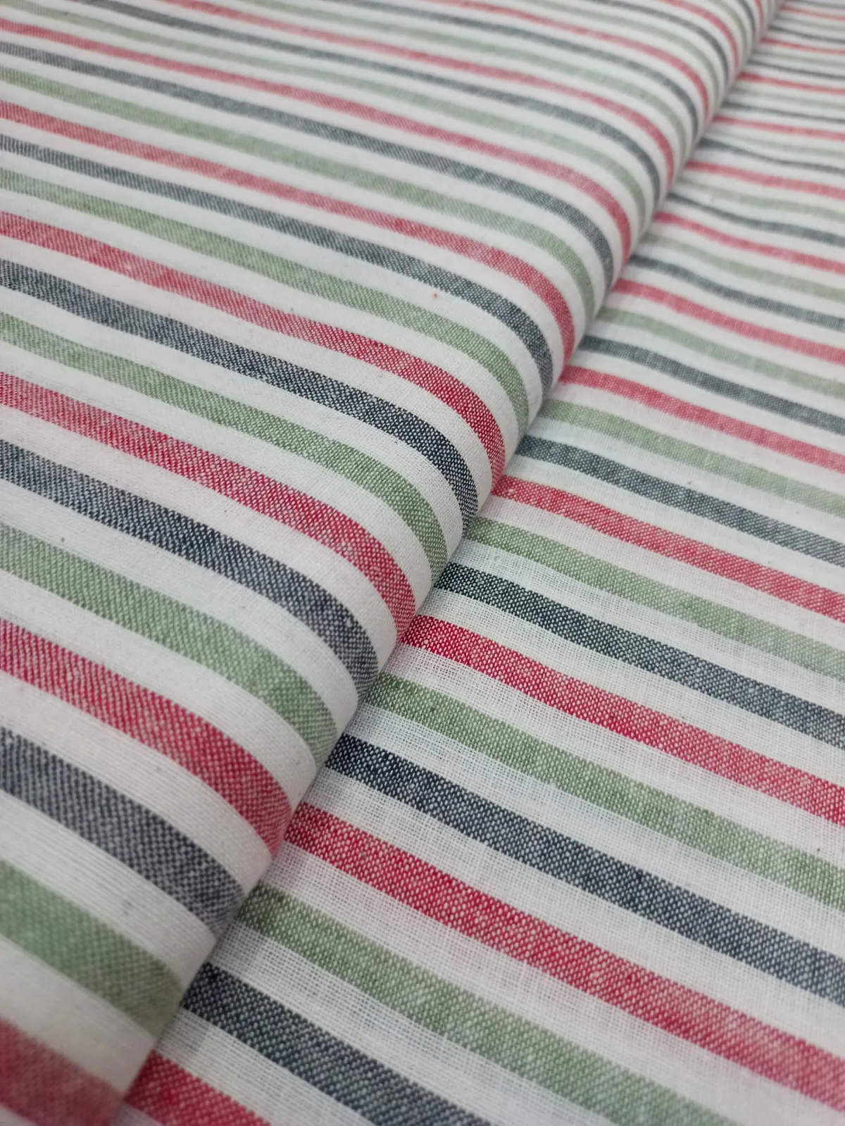 Semi Handwoven Handspun Pure Cotton Fabrics