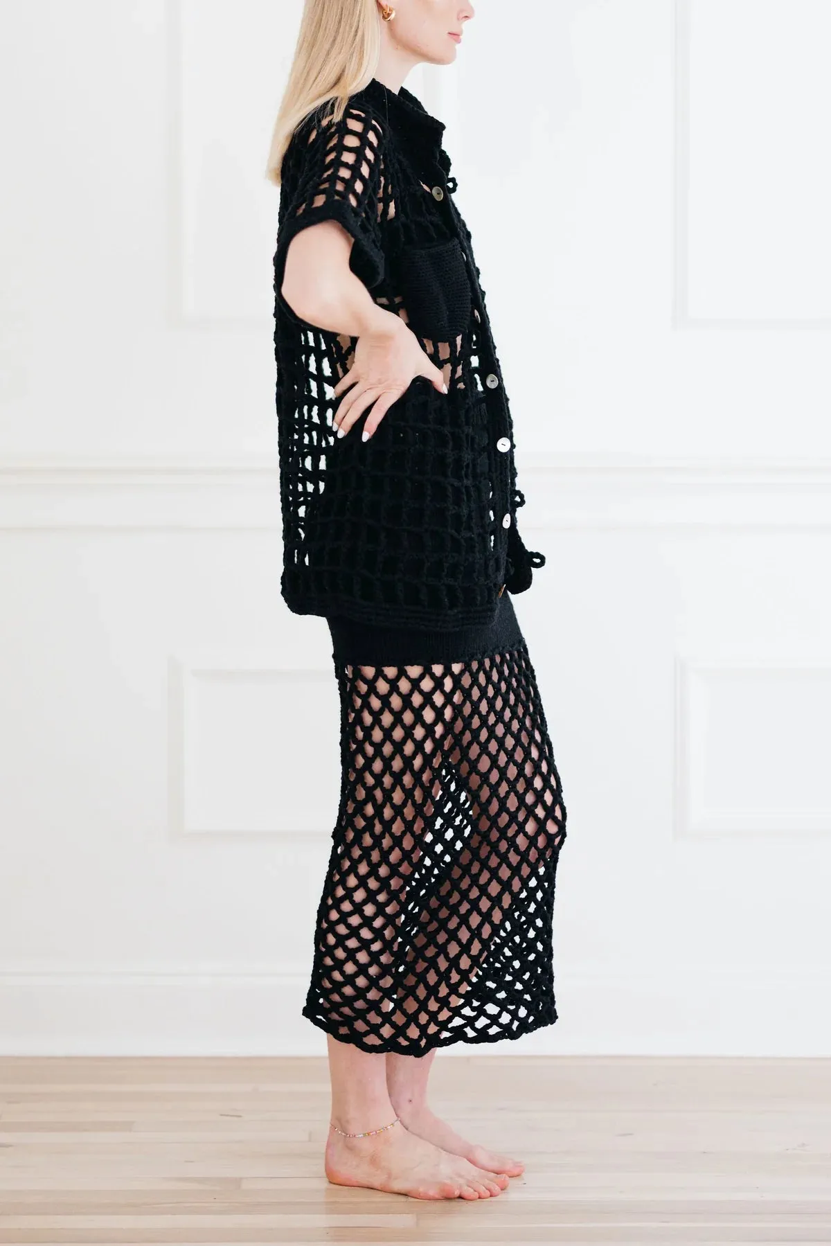SESSA SHIRT / BLACK