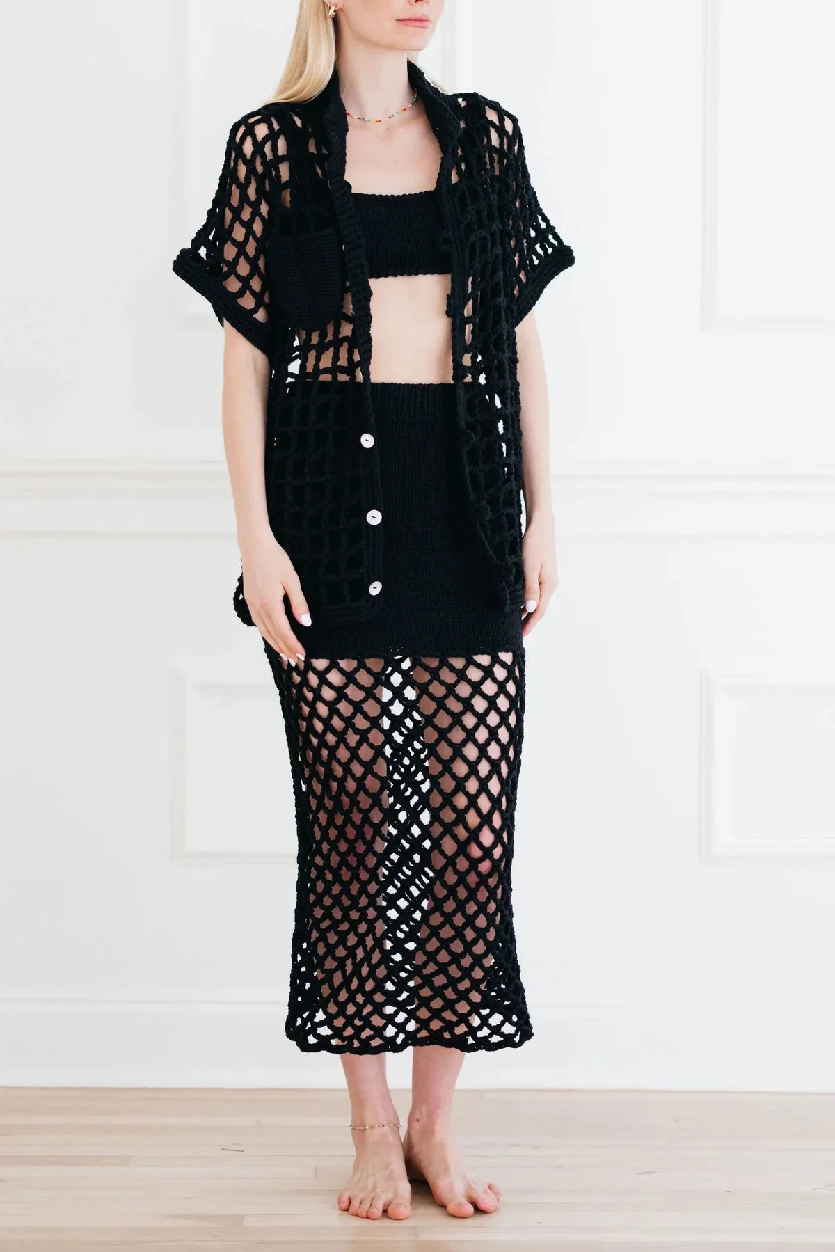 SESSA SHIRT / BLACK