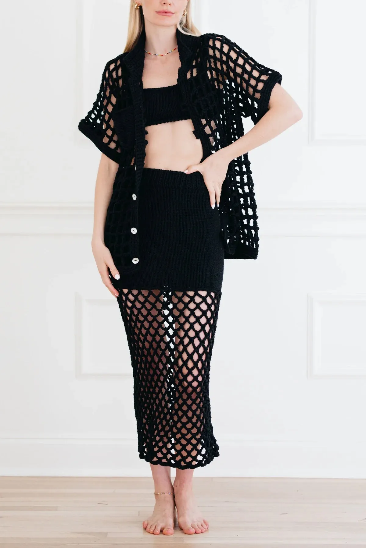 SESSA SHIRT / BLACK