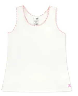 Set Fashions Riley Tank Cotton Candy Pink Ric Rac