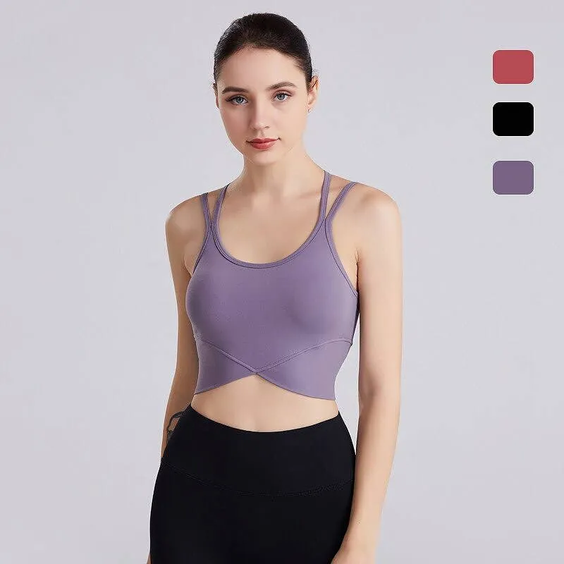 Sexy Kink Yoga Padded Tops Camisole
