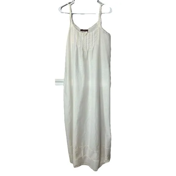 Sheer Madness‎ By Cira 1970's Vintage Ladies Gown Victorian Maxi Union Made