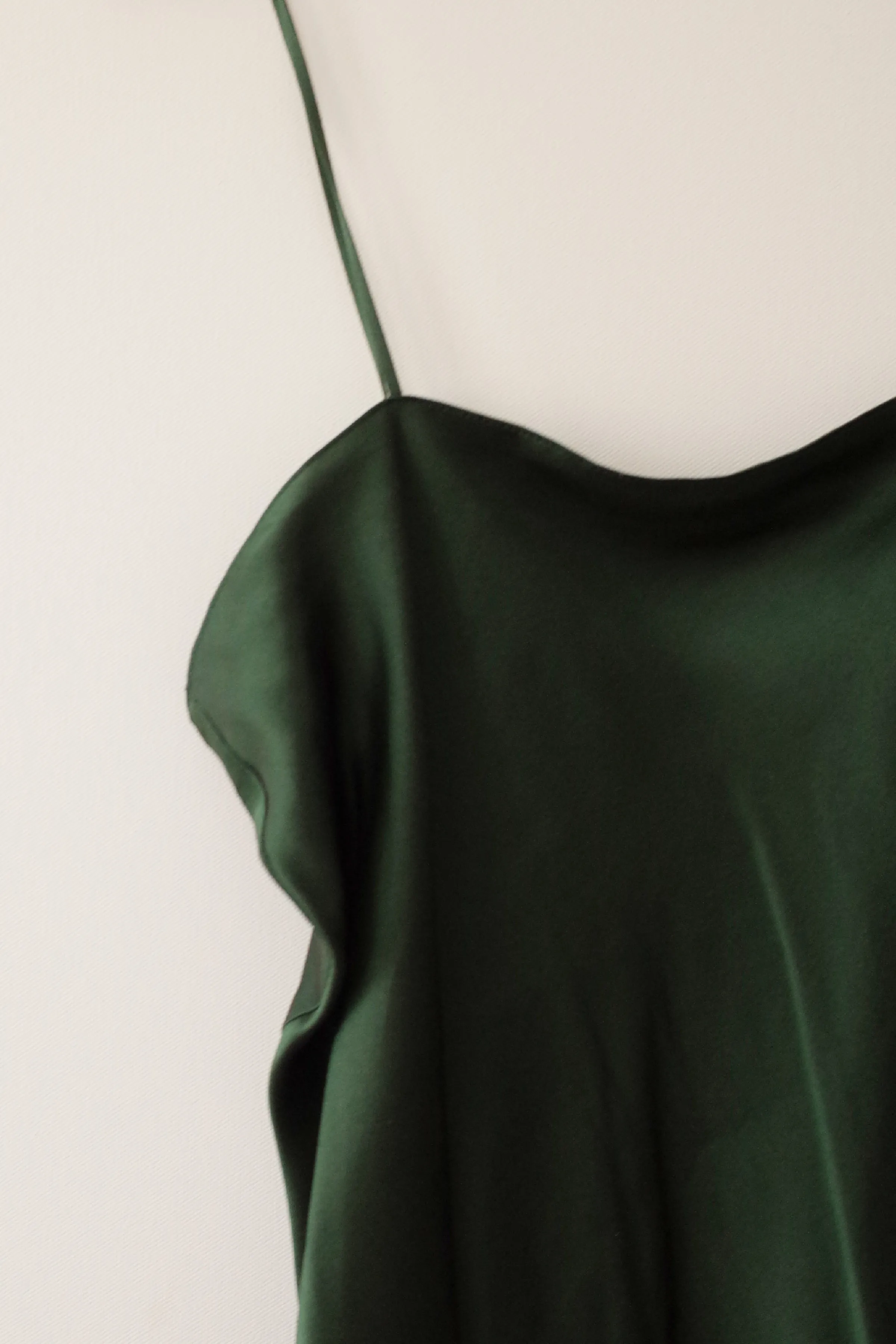 SILK CAMISOLE FOREST