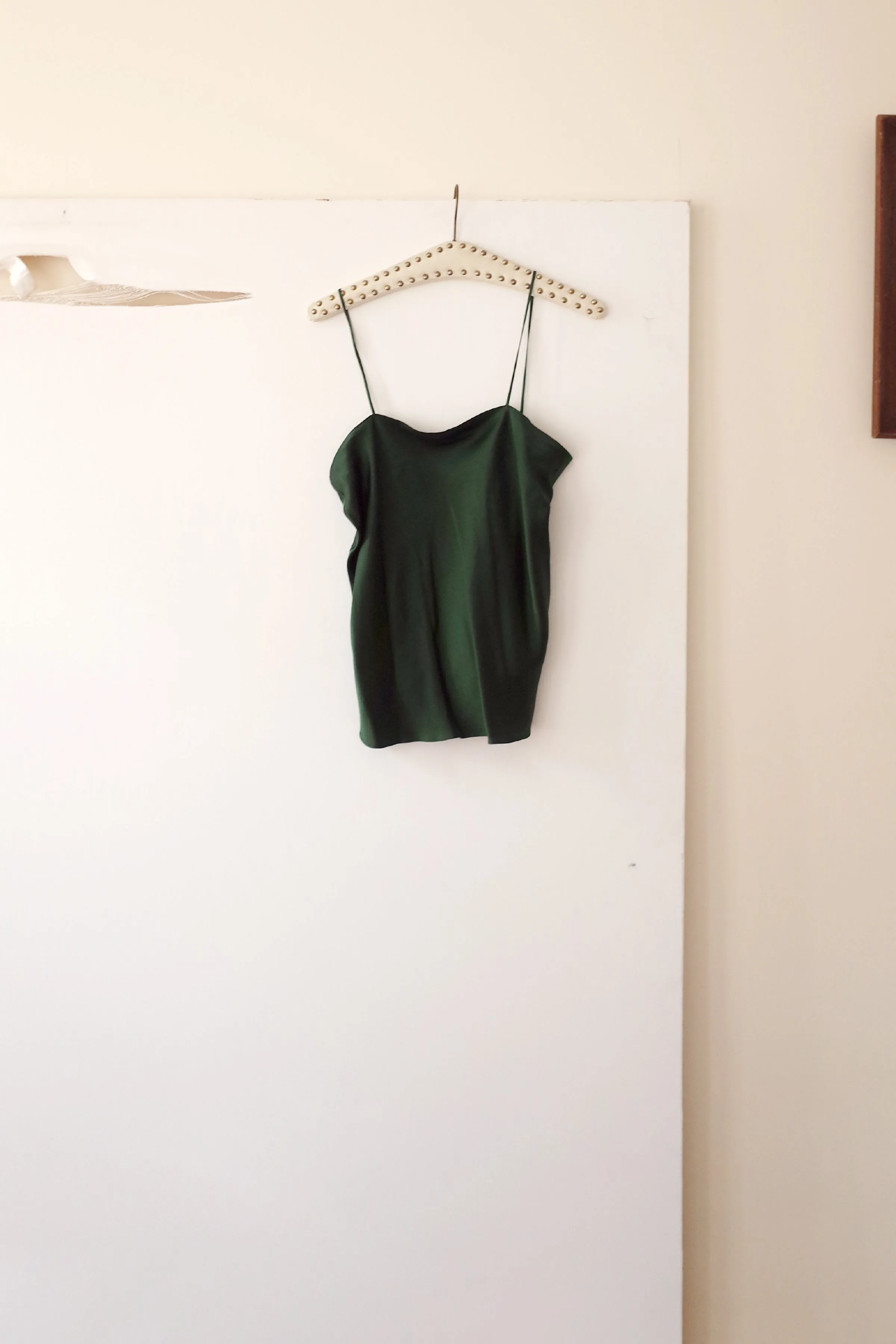 SILK CAMISOLE FOREST