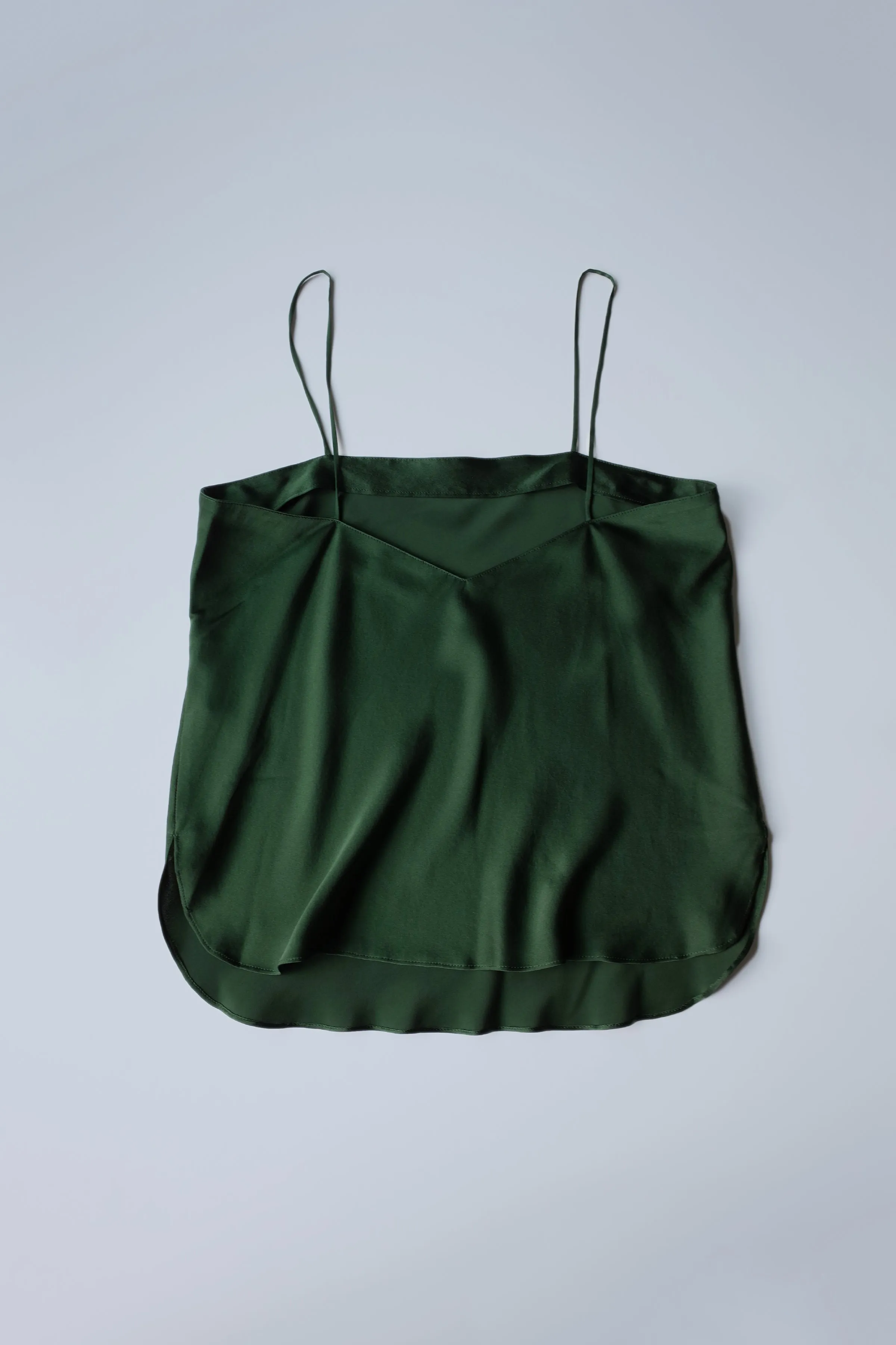 SILK CAMISOLE FOREST