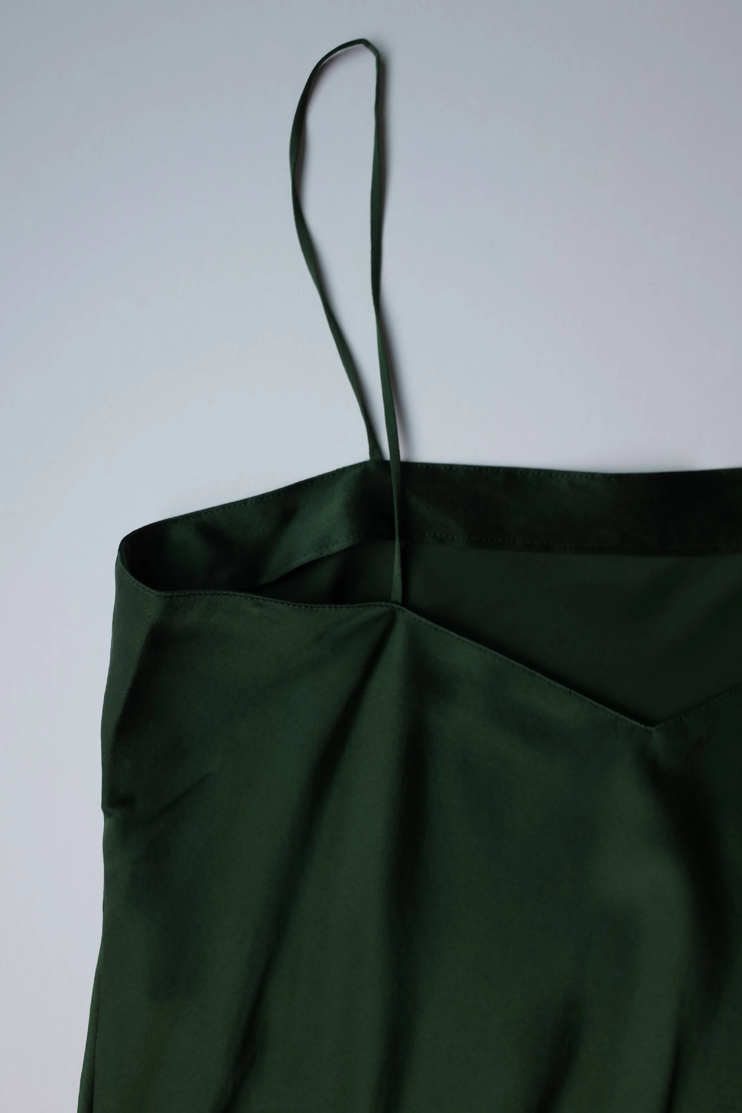 SILK CAMISOLE FOREST