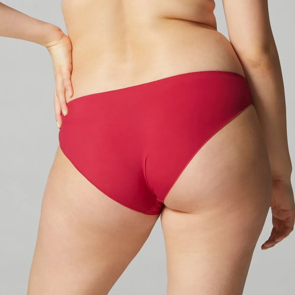 Simone Perele Delice Bikini Brief - Cranberry