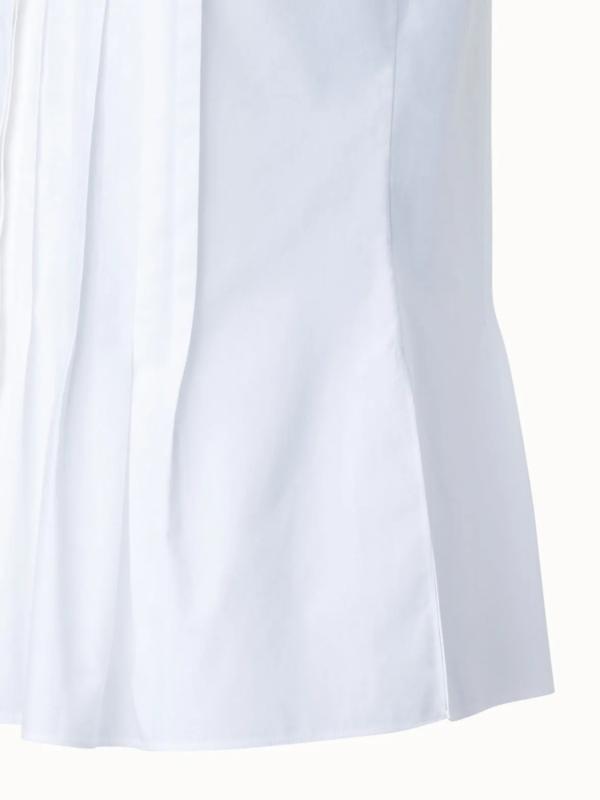Sleeveless Cotton Poplin Blouse