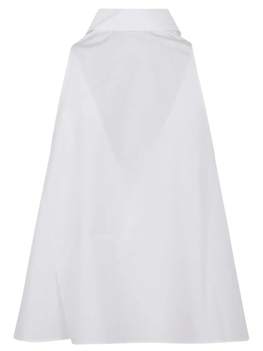Sleeveless Organic Cotton Poplin Shirt