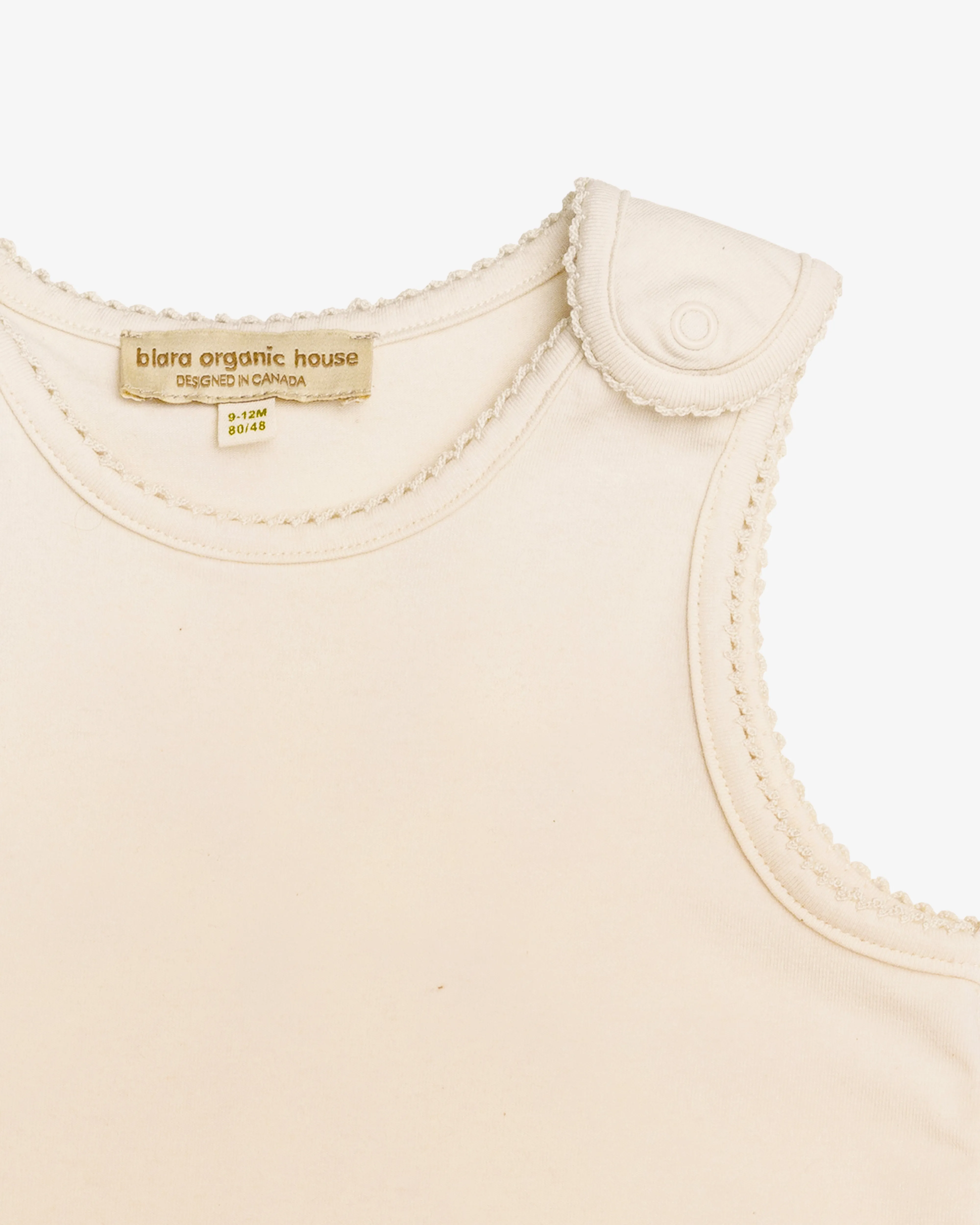 Sleeveless Trim Bodysuit