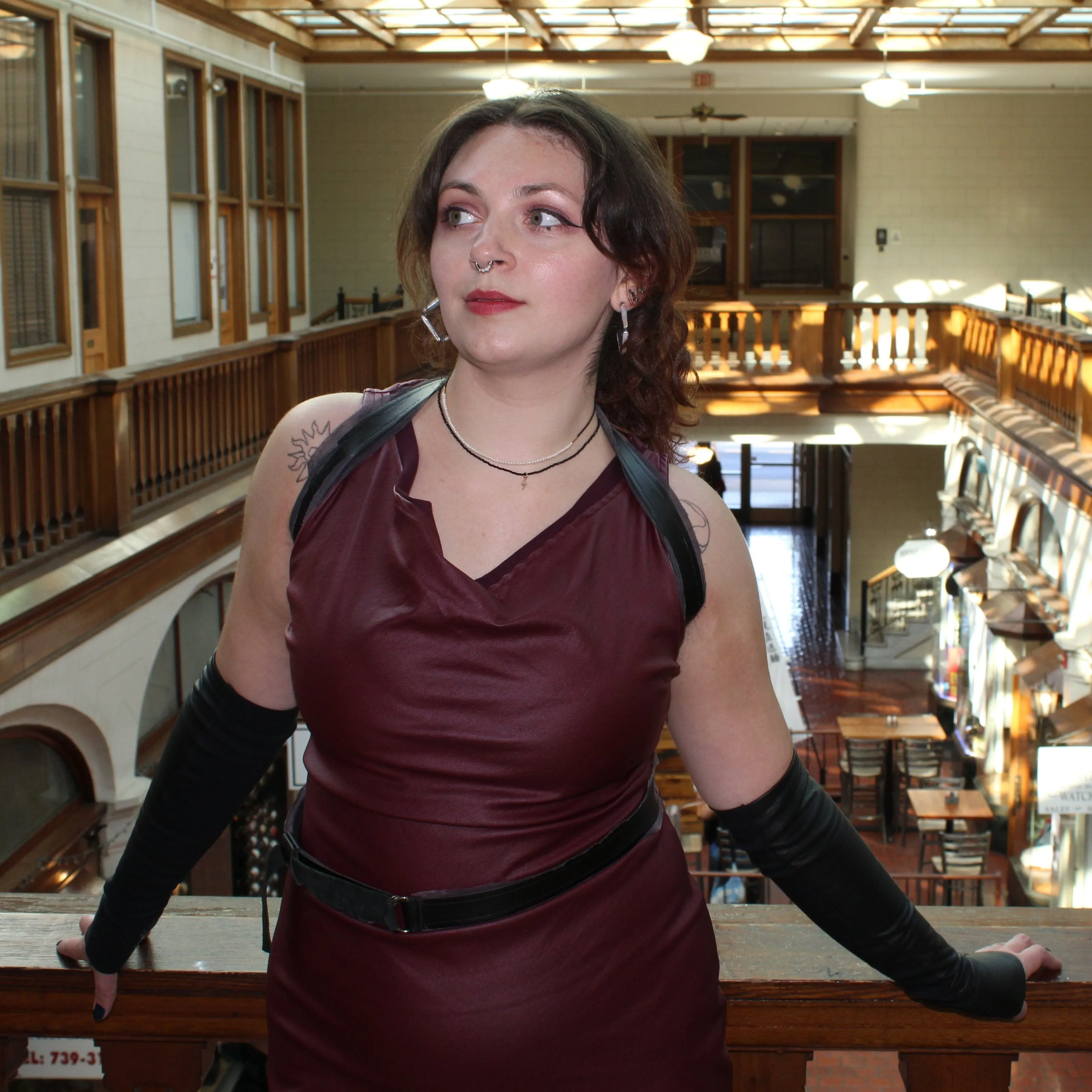 Sleeves in Black Leather by Kim Schalk